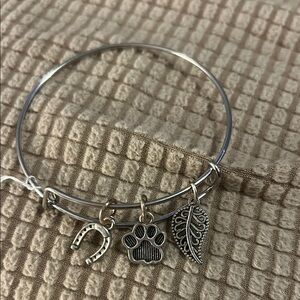 Silver Charm Bracelet for Pet Lovers